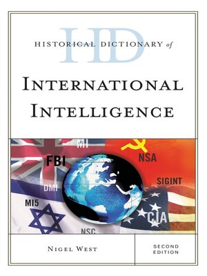 cover image of Historical Dictionary of International Intelligence
